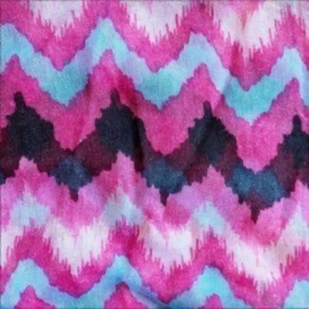 Patterned Bohemian sheer Infinity Scarf Purple Black Teal 21 x 31in